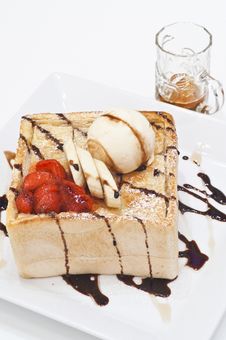 Honey Toast Royalty Free Stock Images Honey Toast Royalty Free Stock Images