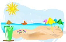 Summer Background Royalty Free Stock Photo Summer Background Royalty Free Stock Photo