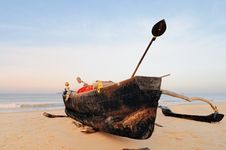 Wooden Boat Royalty Free Stock Image Wooden Boat Royalty Free Stock Image