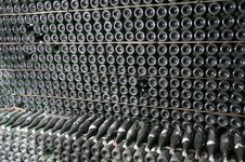Endurance Of Classical Russian Sparkling Wine. Stock Photo Endurance Of Classical Russian Sparkling Wine. Stock Photo