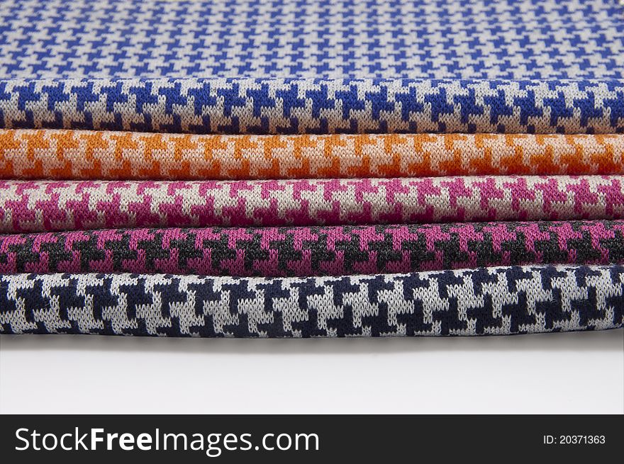 Multi-coloured fabrics