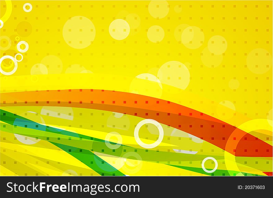 Abstract Color Lines. Vector Background