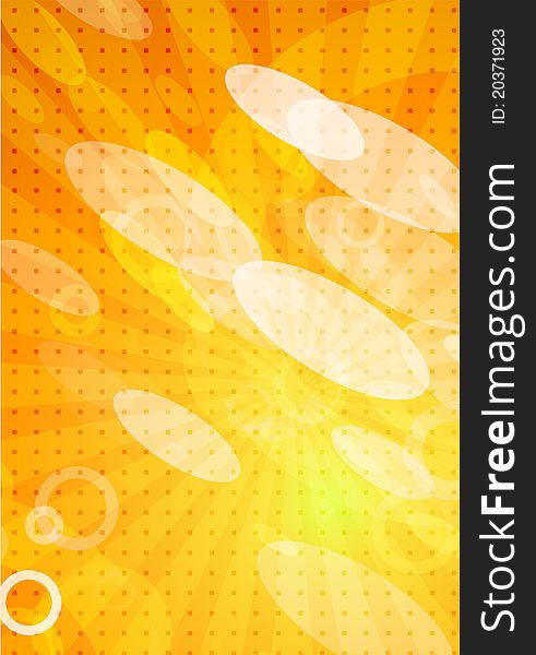 Red And Orange Abstract Vector Background