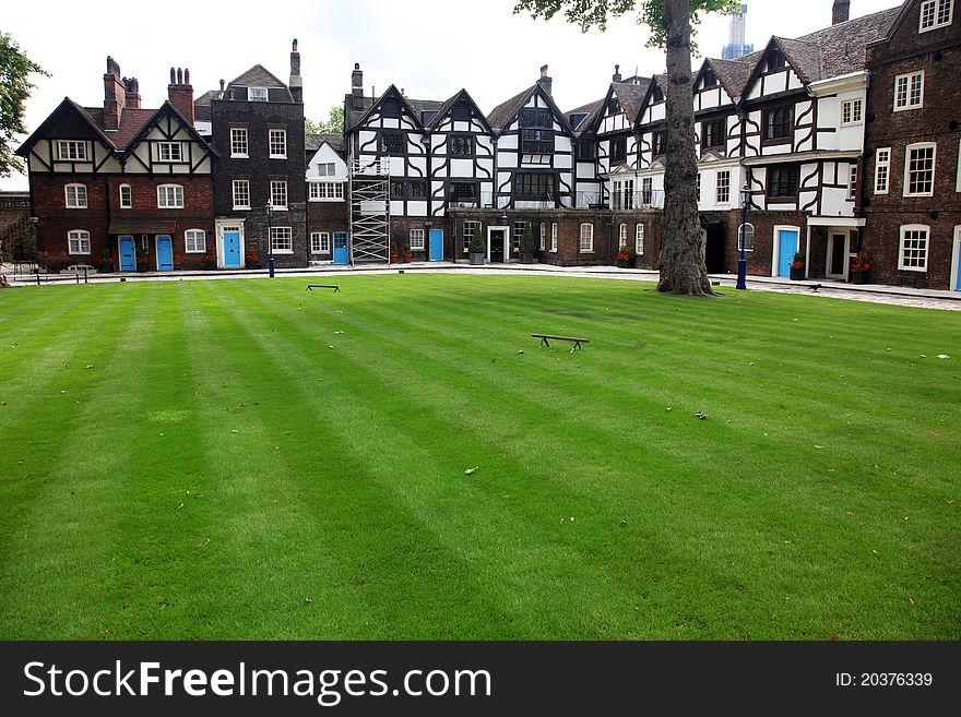 Queen's House building in Tower of London