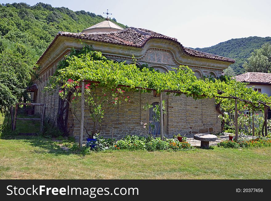 Kilifarevo monastery near veliko tarnovo in Bulgaria. Kilifarevo monastery near veliko tarnovo in Bulgaria