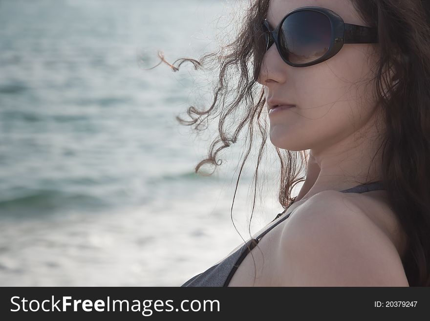 Woman On The Sea