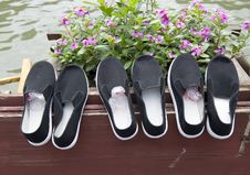 Cloth Shoes Stock Image