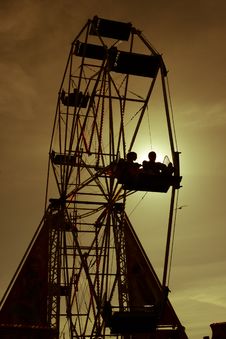 Funfair Wheel Stock Photography Funfair Wheel Stock Photography