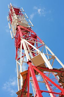 Gsm Transmitter. Cellular Tower. Stock Photography Gsm Transmitter. Cellular Tower. Stock Photography