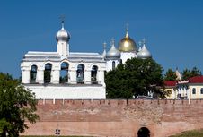 St. Sophia Cathedral And Bell Tower Stock Image St. Sophia Cathedral And Bell Tower Stock Image