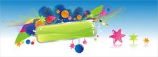 Celebratory Frame Royalty Free Stock Photos Celebratory Frame Royalty Free Stock Photos