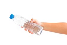 Hand Holding A Bottle Of Water Royalty Free Stock Photo Hand Holding A Bottle Of Water Royalty Free Stock Photo