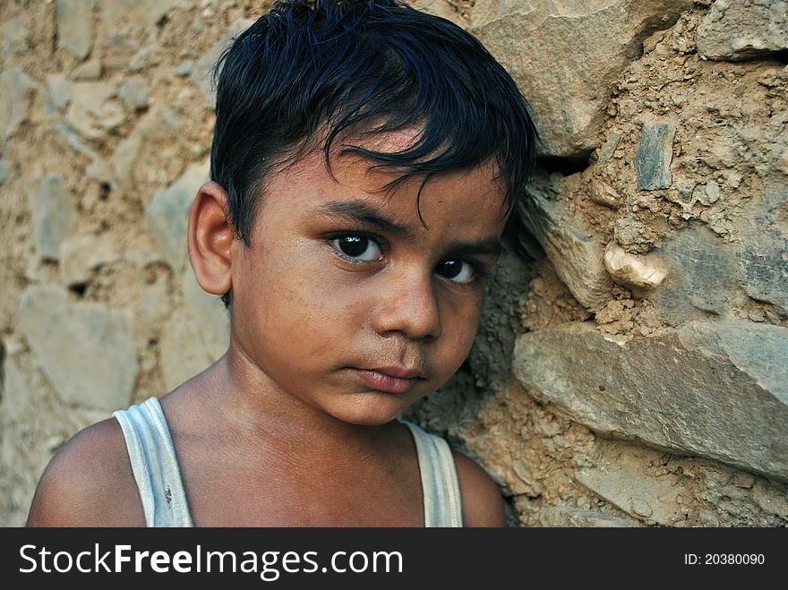 Indian Rural Boy