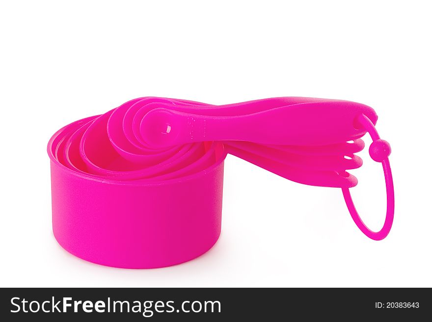 Pink Measuring Cups