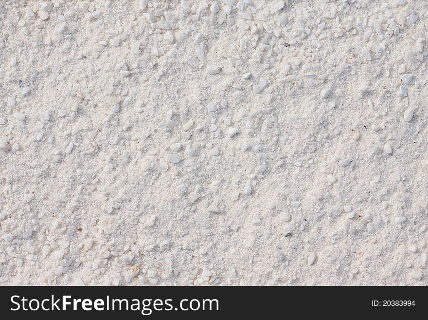 White Sand Background Or Texture