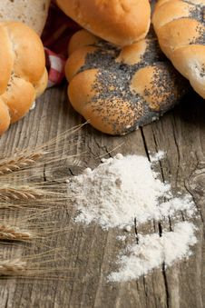 Lot Of Bread With Spikes Royalty Free Stock Photos Lot Of Bread With Spikes Royalty Free Stock Photos