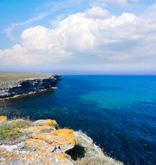Summer Landscape On Sea Coast Stock Image Summer Landscape On Sea Coast Stock Image