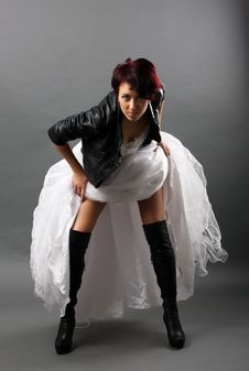 Punk Bride Stock Photos Punk Bride Stock Photos
