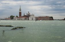 San Giorgio Maggiore Island In Venice Stock Photos