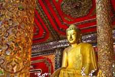 A Burmese Buddha Statue Royalty Free Stock Photography