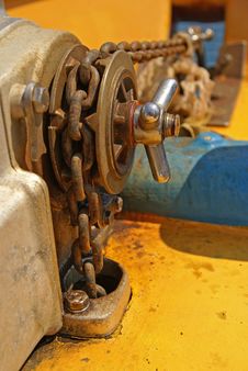 Boat Anchor Chain Royalty Free Stock Photo
