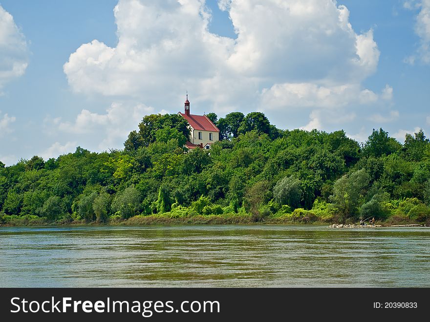 Small church in the village Zawichost, on the banks of the Vistula River in central Poland. Small church in the village Zawichost, on the banks of the Vistula River in central Poland