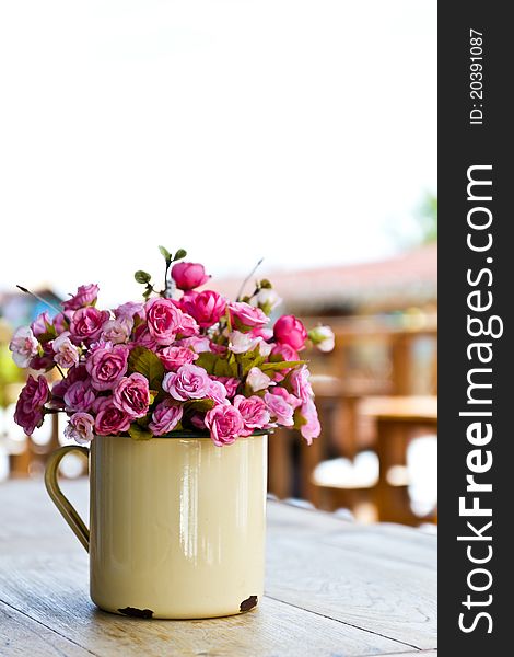 Artificial Flower In Vase