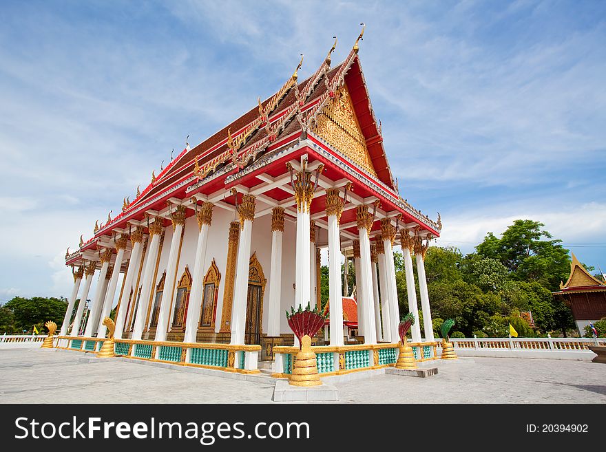Wat Baancare in Ayutthaya Thailand. Wat Baancare in Ayutthaya Thailand