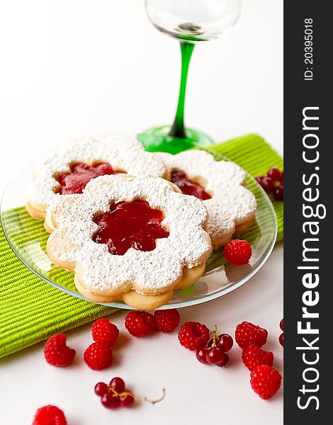 Marmalade cake (linzer)