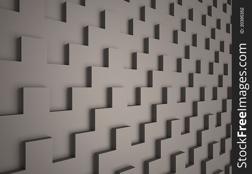 Abstract wall