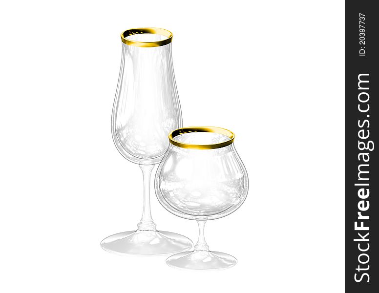 Champagne glasses