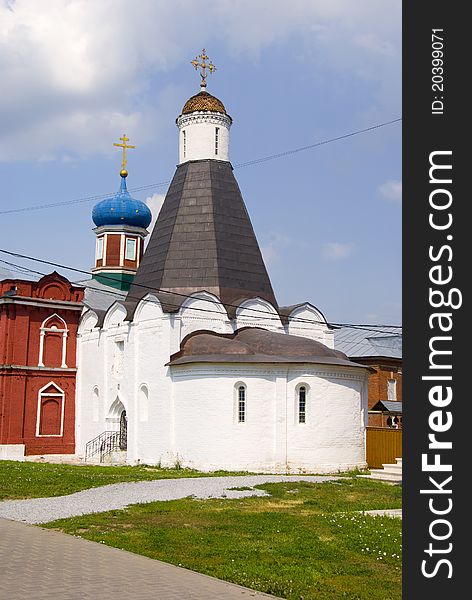 The Orthodox Church in center of Kolomna. The Orthodox Church in center of Kolomna