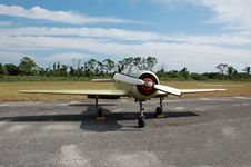 Yak 52 Soviet Made Acrobatic Airplane Royalty Free Stock Photo Yak 52 Soviet Made Acrobatic Airplane Royalty Free Stock Photo