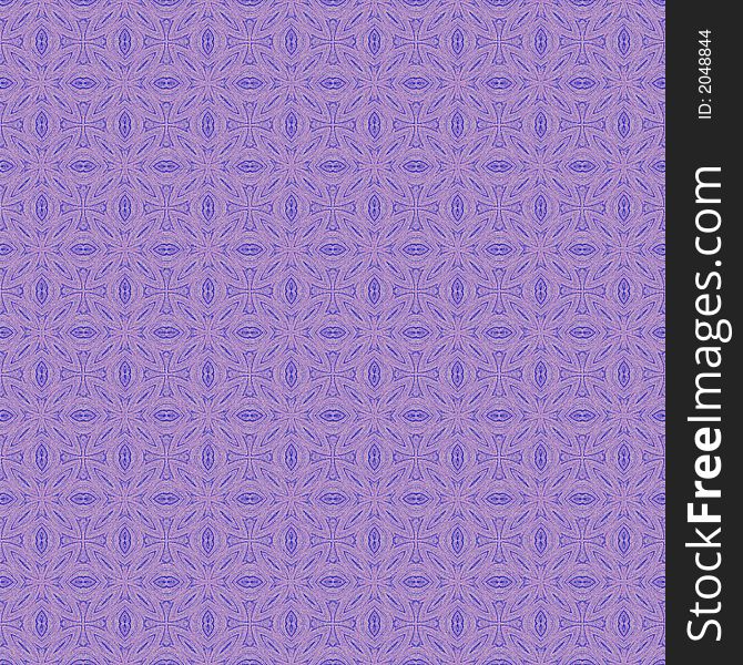 Seamlessly blue oval repeat pattern tile, abstract background