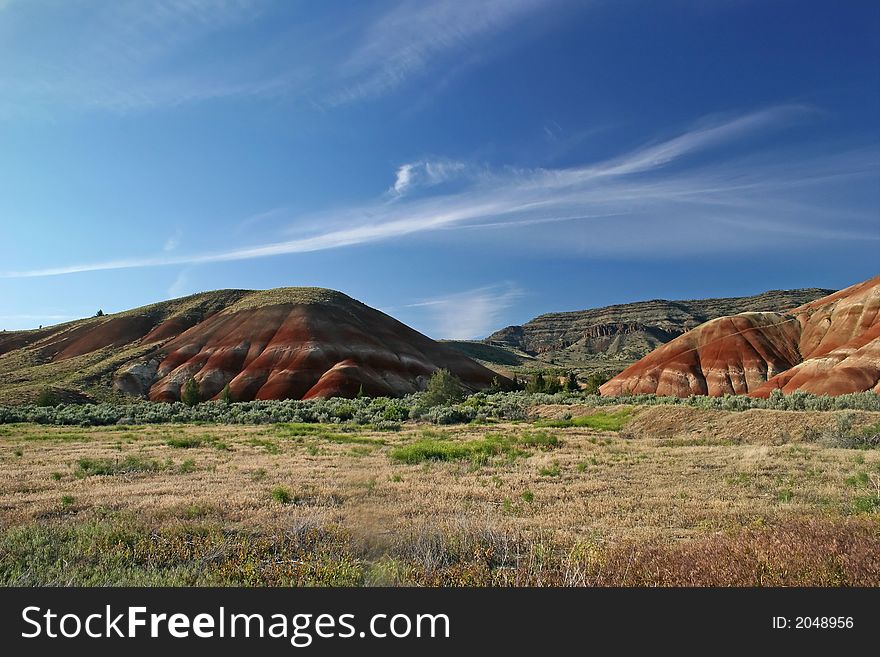 The Painted Hills in Central Oregon