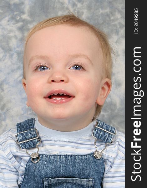 Little Cutie taken closeup - Boy in Studio. Little Cutie taken closeup - Boy in Studio