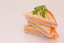 Hot Sandwiches Royalty Free Stock Image Hot Sandwiches Royalty Free Stock Image