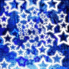 Blue Stars Royalty Free Stock Photo Blue Stars Royalty Free Stock Photo