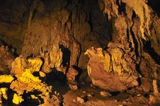 Lod Cave At Maehongson Royalty Free Stock Photo