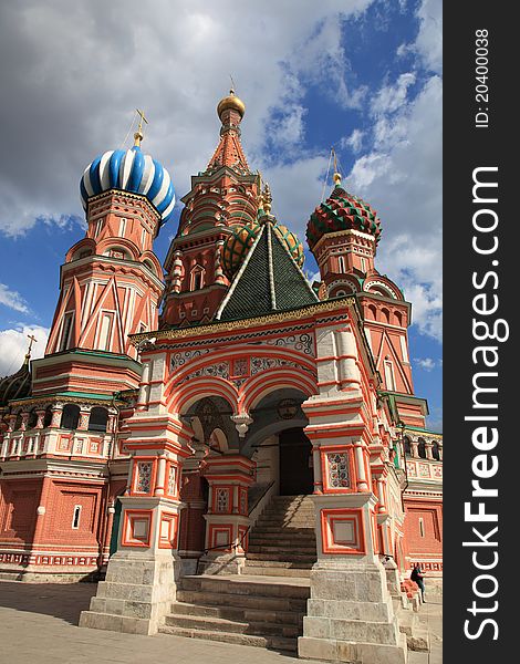 Saint Basil Cathedral. Moscow, Russia, Red Square