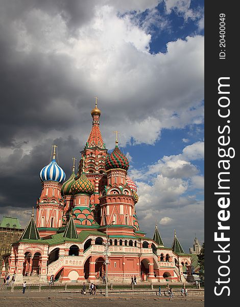 St. Basil Cathedral. Moscow, Russia, Red Square