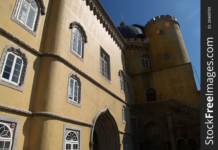 Pena Palace In Portugal