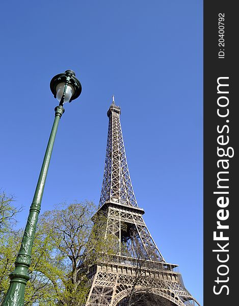 The Eiffel Tower in Paris