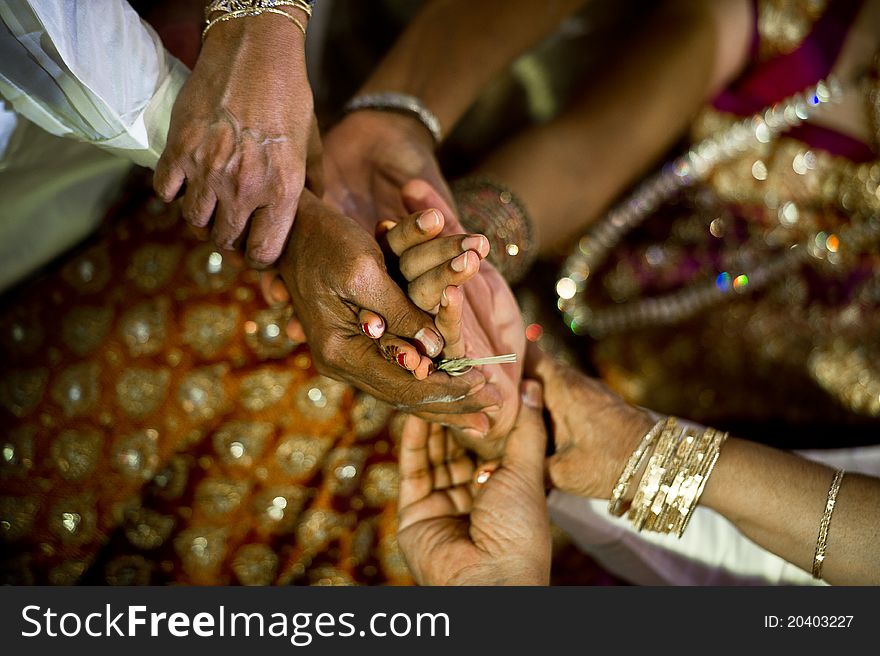 Indian Malayalee wedding ceremony in Malaysia