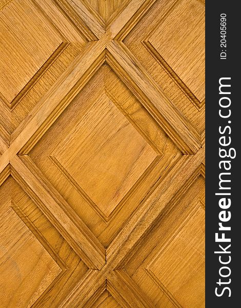 Cross pattern wooden door using as background. Cross pattern wooden door using as background