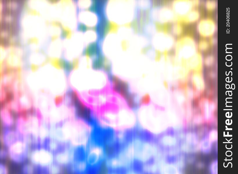Colorful spots on a grunge background
