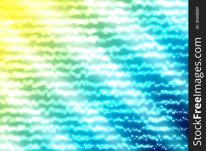 Color abstract glowing wave background. Color abstract glowing wave background