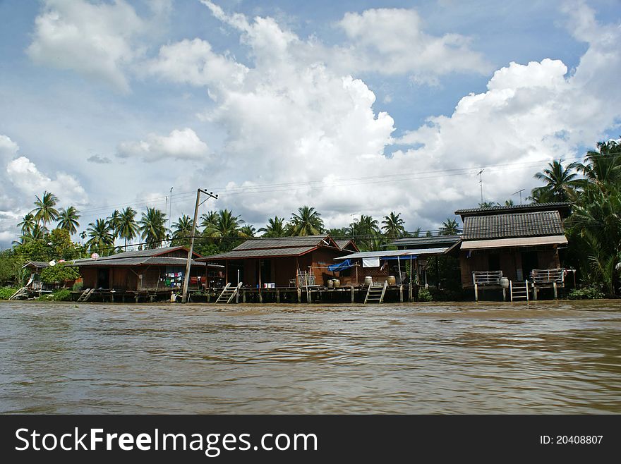 River Houses In Thailand