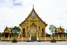 Golden Thai Art Royalty Free Stock Photo Golden Thai Art Royalty Free Stock Photo