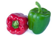 Red And Green Pimento Royalty Free Stock Images